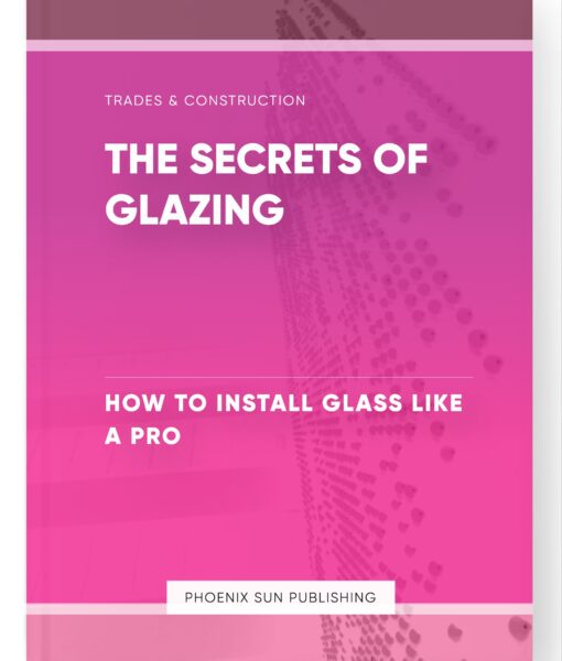 The Secrets of Glazing – How to Install Glass Like a Pro