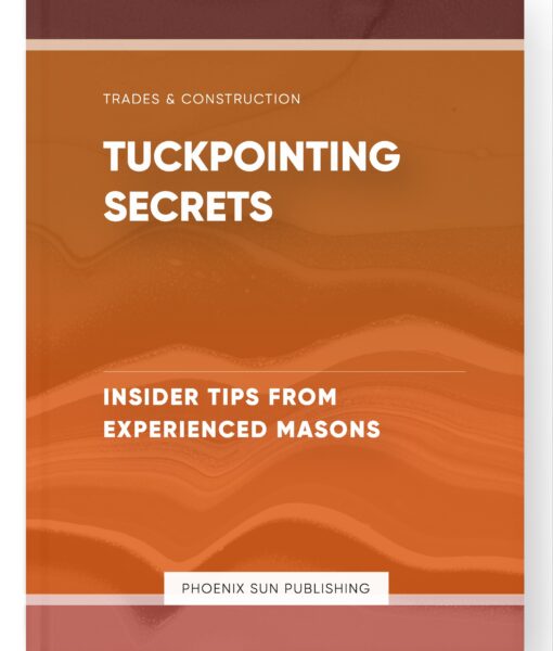 Tuckpointing Secrets – Insider Tips from Experienced Masons