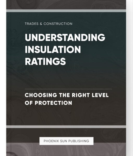 Understanding Insulation Ratings – Choosing the Right Level of Protection