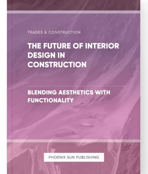 The Future of Interior Design in Construction – Blending Aesthetics with Functionality