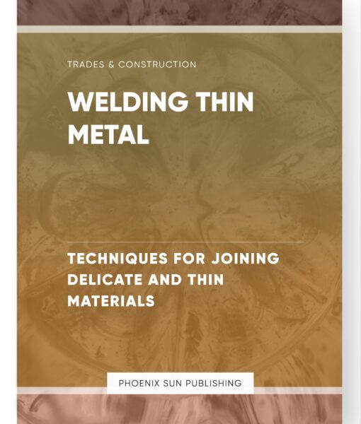 Welding Thin Metal – Techniques for Joining Delicate and Thin Materials