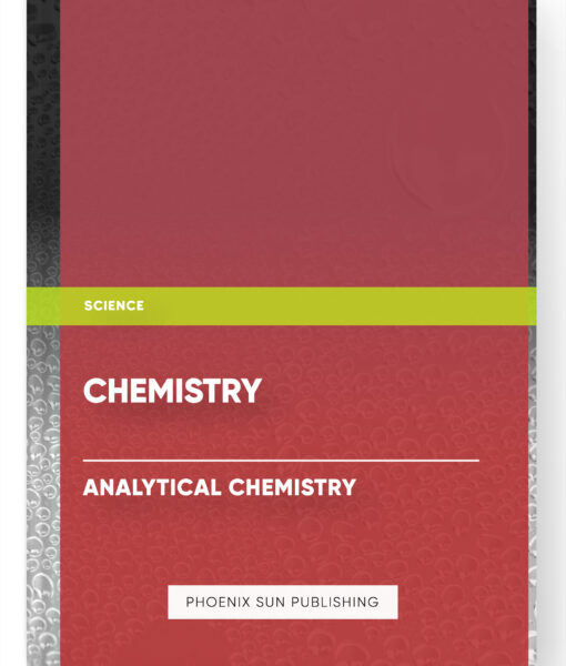 Chemistry – Analytical Chemistry