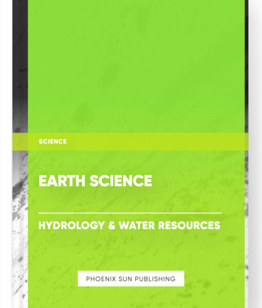 Earth Science – Hydrology & Water Resources