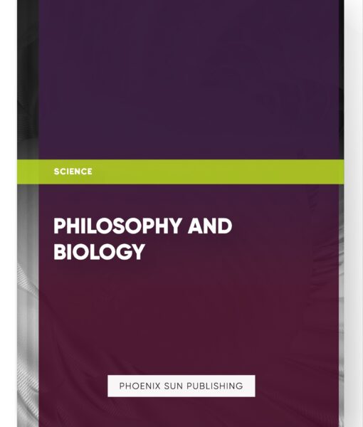 Philosophy and Biology