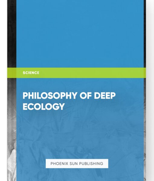 Philosophy of Ecological Restoration